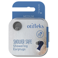 3 PACK OF Otifleks ShowerSafe Showering Earplugs Medium 1 Pair