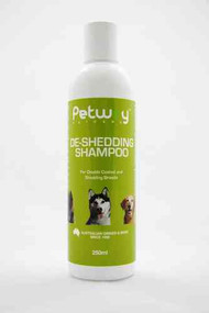 3 PACK OF Petway Deshedding Shampoo 250ml