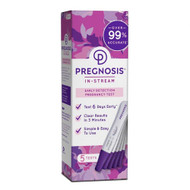 3 PACK OF Pregnosis In-Stream Early Detection Pregnancy Test 5 Tests