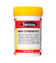 3 PACK OF Swisse Ultiboost High Strength C 60 Tablets