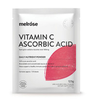 3 PACK OF Melrose Vitamin C Ascorbic Acid 125g