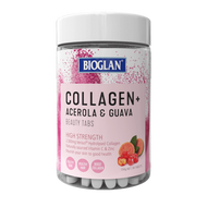 3 PACK OF Bioglan Collagen + Acerola & Guava 90 Tablets