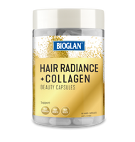 3 PACK OF Bioglan Hair Radiance + Collagen Beauty Capsules 90 Capsules