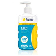 3 PACK OF Cancer Council Sport Sunscreen SPF50+ Pump 200ml