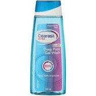3 PACK OF Clearasil Ultra Deep Pore Gel Wash 200ml