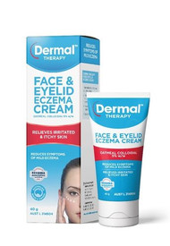 3 PACK OF Dermal Therapy Face & Eyelid Eczema Cream 40g