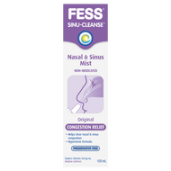 3 PACK OF Fess Sinu Cleanse Spray 100ml