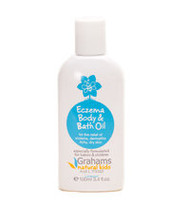 3 PACK OF Grahams Kids Body & Bath Oil 100Ml