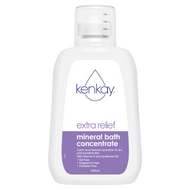 3 PACK OF Kenkay Extra Relief Mineral Bath Concentrate 500ml