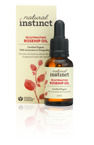 3 PACK OF Natural Instinct Rejuvenating Rosehip Oil 25ml