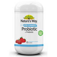3 PACK OF Natures Way Adult Vita Gummies Probiotic + Prebiotic Gummies 65 Gummies