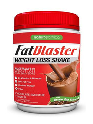 3 PACK OF Naturopathica FatBlaster Weight Loss Shake Chocolate 430g