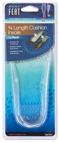 3 PACK OF Neat Feat Gel Cushion 3/4 Length Large