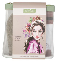 3 PACK OF Revive Coffee Body Scrub Set (2 Pieces)