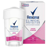 3 PACK OF Rexona Women Sheer Powder Clinical Protection Antiperspirant 45ml