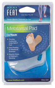 3 PACK OF Neat Feat Metatarsal Pad
