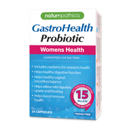 3 PACK OF Naturopathica GastroHealth Probiotic Womens Health 30 Capsules