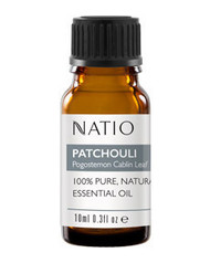 3 PACK OF Natio Happiness Pure Essential Oil Patchouli 10ml
