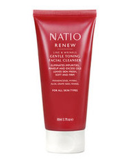 3 PACK OF Natio Renew Line & Wrinkle Facial Cleanser 80ml