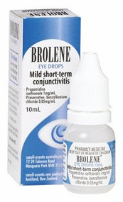 3 PACK OF Brolene Eye Drops 10Ml