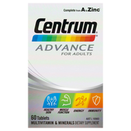 3 PACK OF Centrum Advance Tablets 60