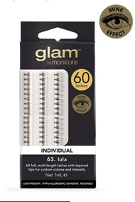 3 PACK OF Manicare Glam Lash Lula (Mink Individuals)