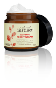 3 PACK OF Natural Instinct Restoring Night Cream 110ml