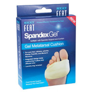 3 PACK OF Neat feat Spandex Gel Metatarsal Cushion Pads Large