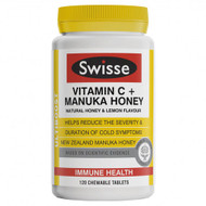 3 PACK OF Swisse Ultiboost Vitamin C + Manuka Honey 120 Tablets