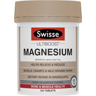 3 PACK OF Swisse Ultiboost Magnesium 120 tablets