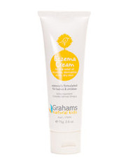 3 PACK OF Grahams Kids Eczema Cream 75G