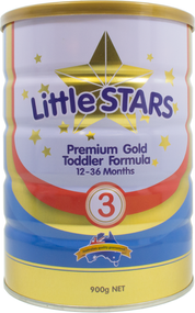 3 PACK OF Little Stars Premium Gold Toddler Formula Step 3