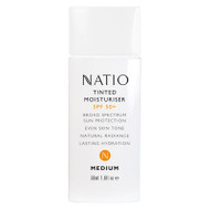3 PACK OF Natio Tinted Moisturiser Spf 50+ 50ml Medium