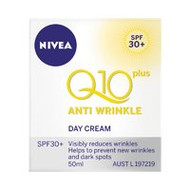 3 PACK OF Nivea Visage Anti Wrinkle Q10 Day Cream Spf30+ 50ml