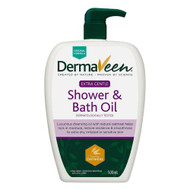 3 PACK OF Dermaveen Extra Gentle Shower & Bath Oil 500ml