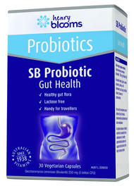 3 PACK OF Henry Blooms SB Probiotic 30 Capsules