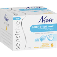 3 PACK OF Nair Sensitive Strip Free Wax 400g