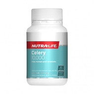 3 PACK OF Nutra Life Celery 10000 60 Capsules