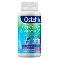 3 PACK OF Ostelin Kids Calcium & Vitamin D3 Chewable 90 Tablets