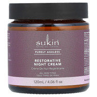 <img alt="Sukin, Purely Ageless, Restorative Night Cream, 4.06 fl oz (120 ml)" title="Sukin, Purely Ageless, Restorative Night Cream, 4.06 fl oz (120 ml),9327693007101"