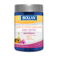 3 PACK OF Bioglan Apple Cider Vinegar Daily Detox 90 Capsules
