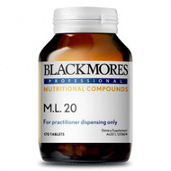 3 PACK OF Blackmores Professional M.L.20 170 Tablets