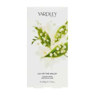 3 PACK OF Yardley Lily Of The Valley 3 X 100G