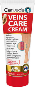 3 PACK OF Caruso's Veins Care Cream 75g