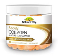 3 PACK OF Natures Way Beauty Collagen Mature Skin 40 Gummies