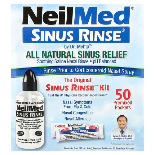 <img alt="NeilMed, Sinus Rinse Kit, 1 Kit" title="NeilMed, Sinus Rinse Kit, 1 Kit,705928001008"