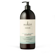 3 PACK OF Sukin Haircare Natural Balance Shampoo 1 Litre
