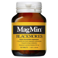 3 PACK OF Blackmores Magmin 500mg 100 Tablets