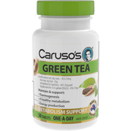 3 PACK OF Caruso's Green Tea 50 Tablets
