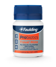 3 PACK OF Faulding Probiotics Travel Mate 30 Capsules